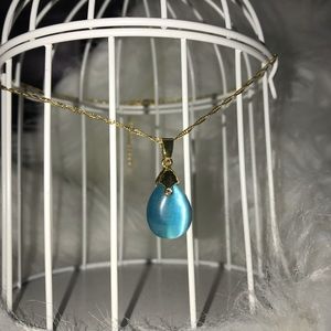 COPY - Beautiful blue pendant with chain